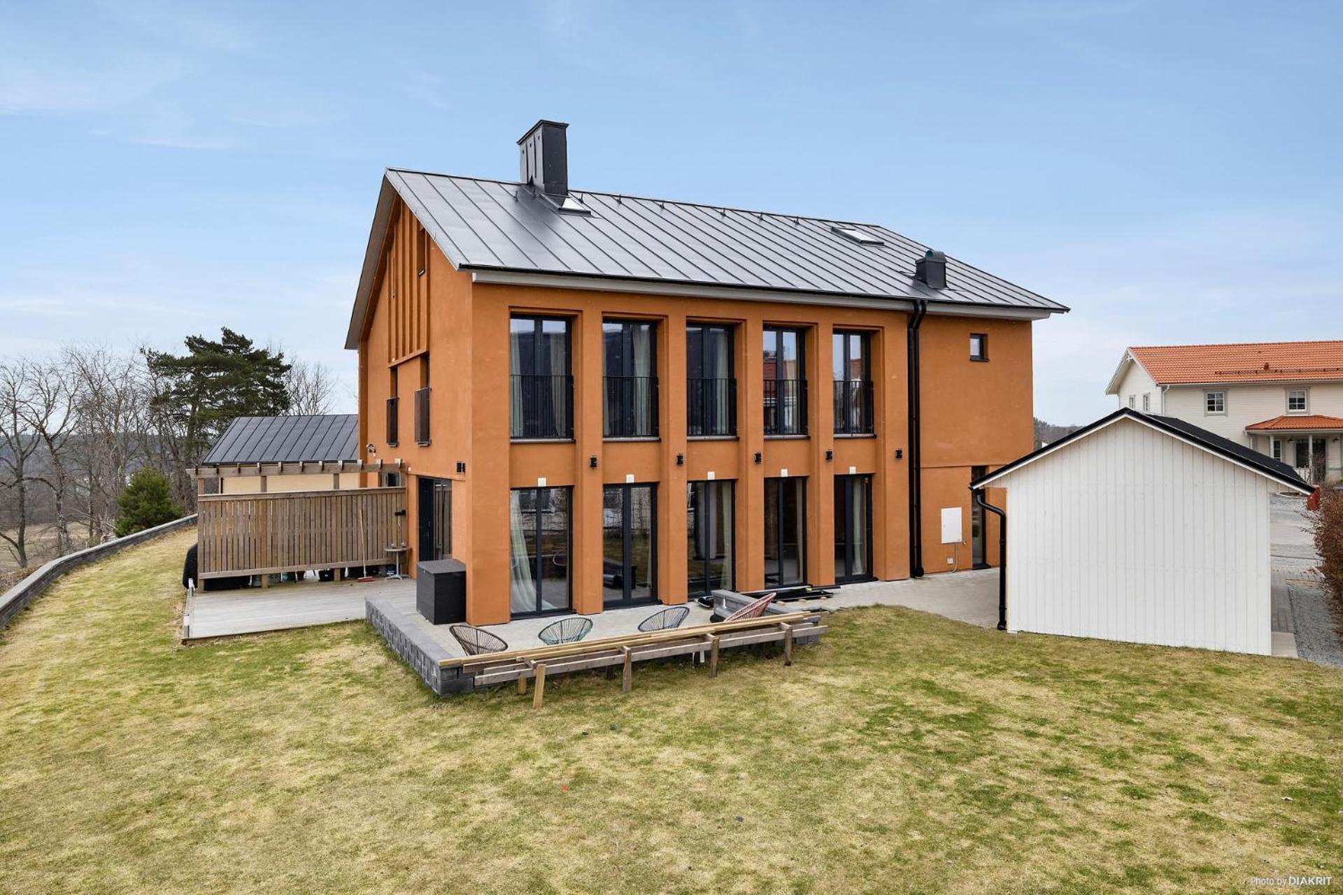 Lyxig Villa Med Herrgardsutsikt Märsta Exterior photo